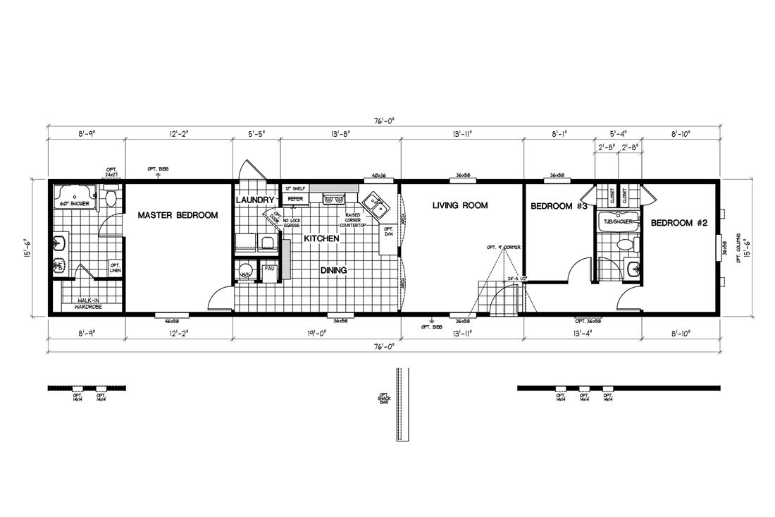 The KS1676A Floor Plan