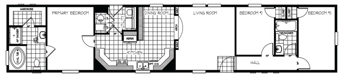 The K1676H Floor Plan