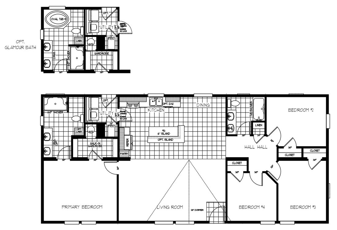 The K2760B Floor Plan