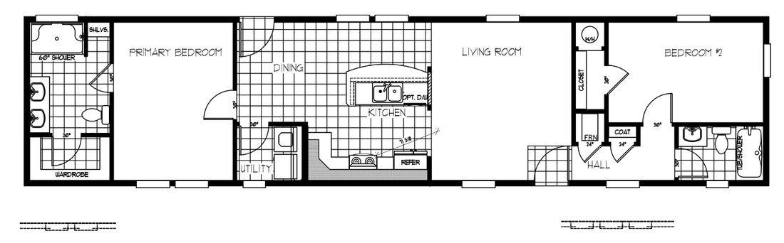 The K1668A Floor Plan