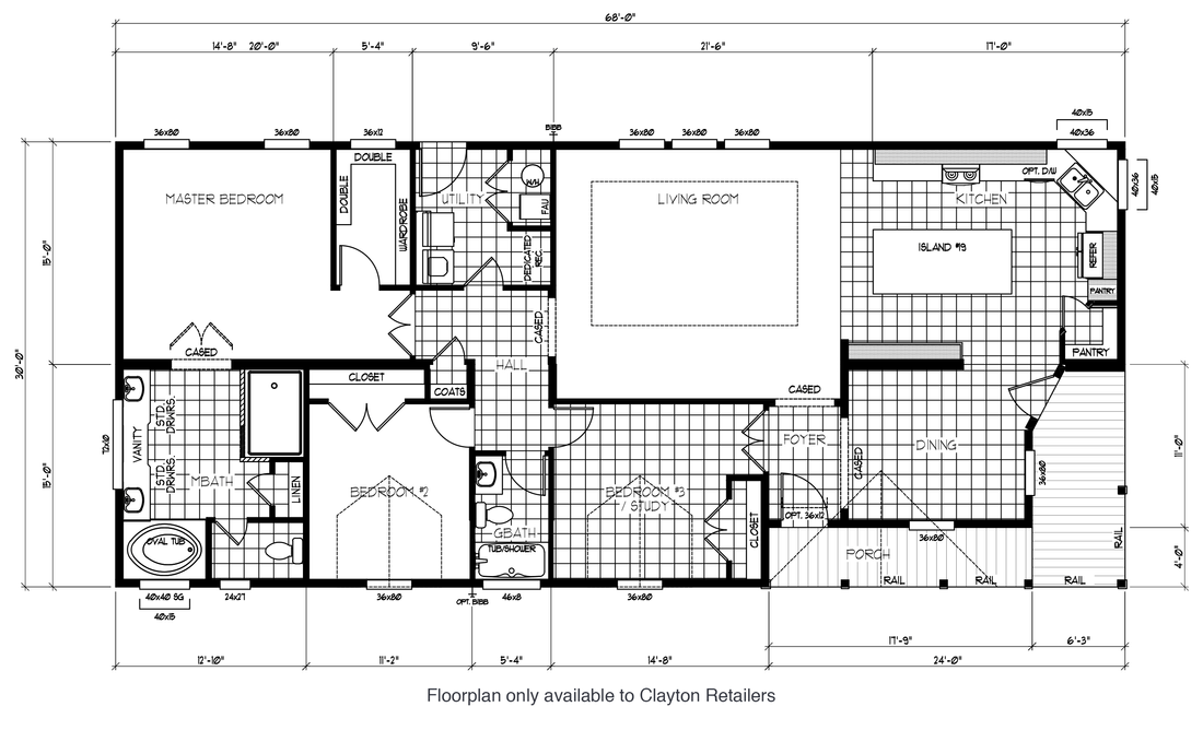 The SUM3068A Floor Plan