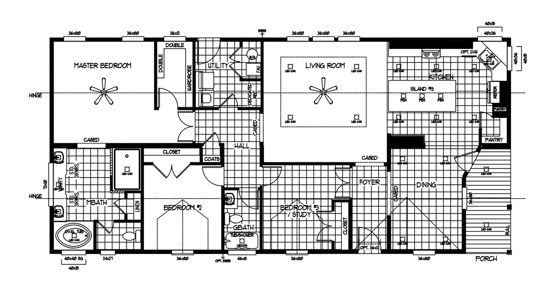 The SUM3064A Floor Plan