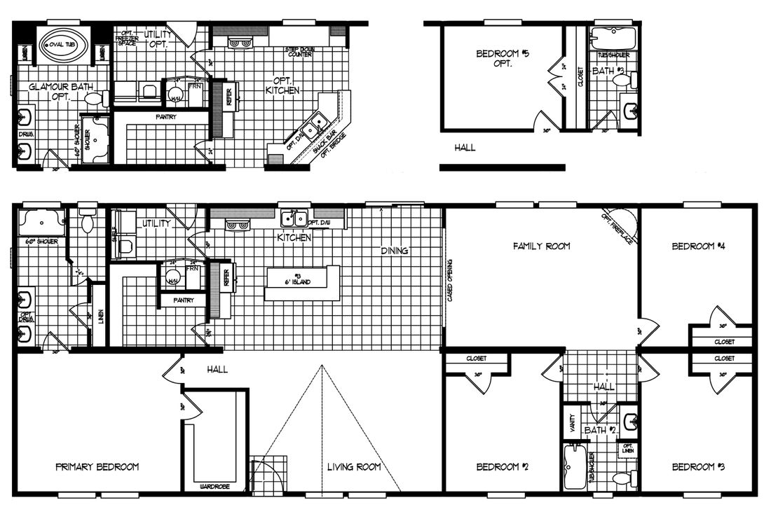 The K3076B Floor Plan