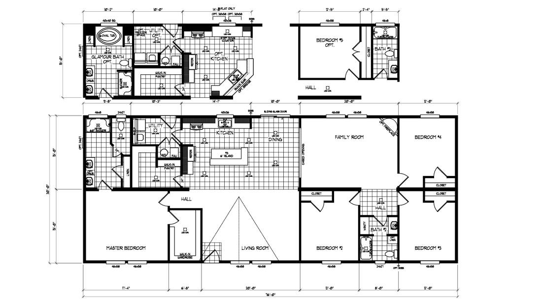 The K3076B Floor Plan