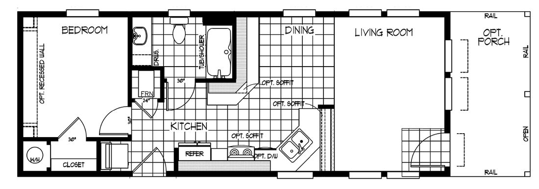 The K1640A Floor Plan