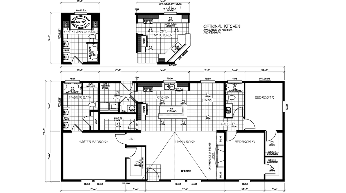 The K2760A Floor Plan