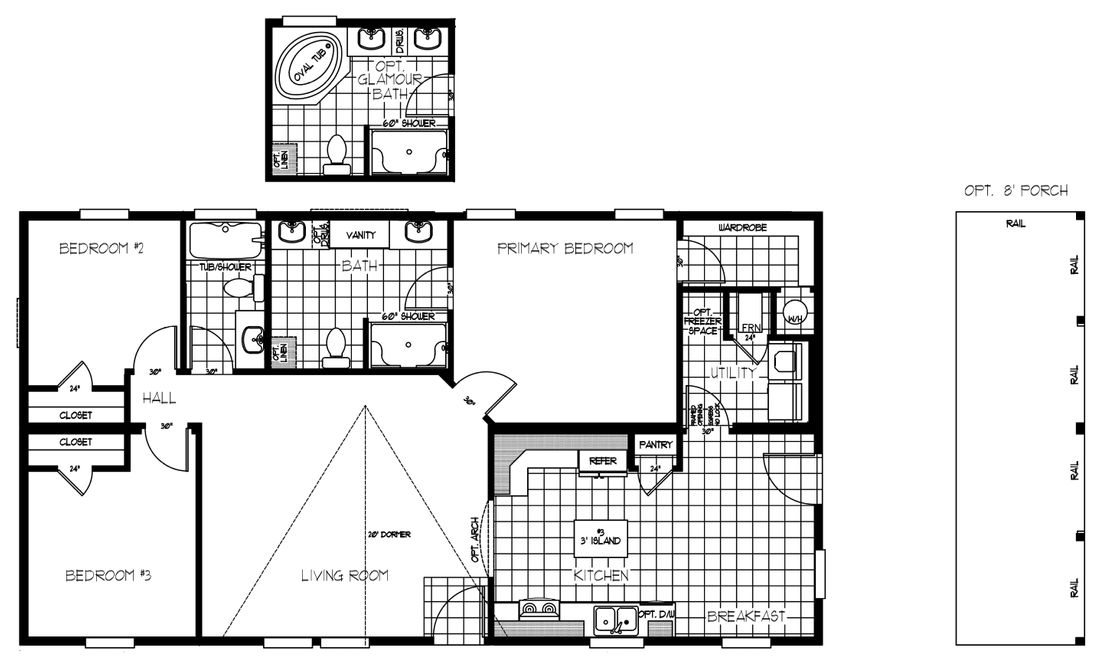 The K2750A Floor Plan