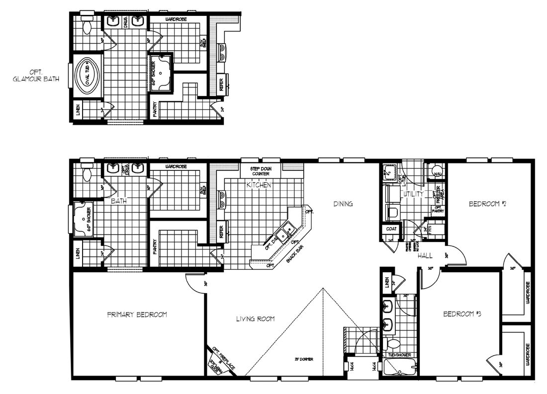 The K3066A Floor Plan
