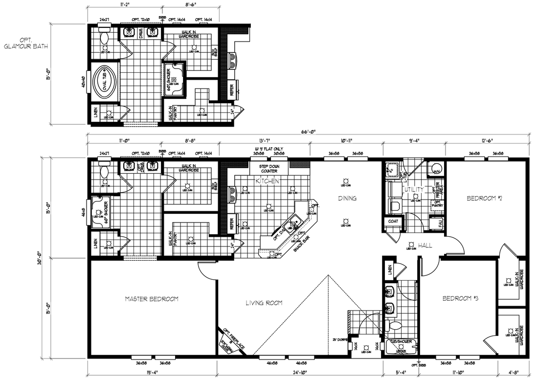 The K3066A Floor Plan
