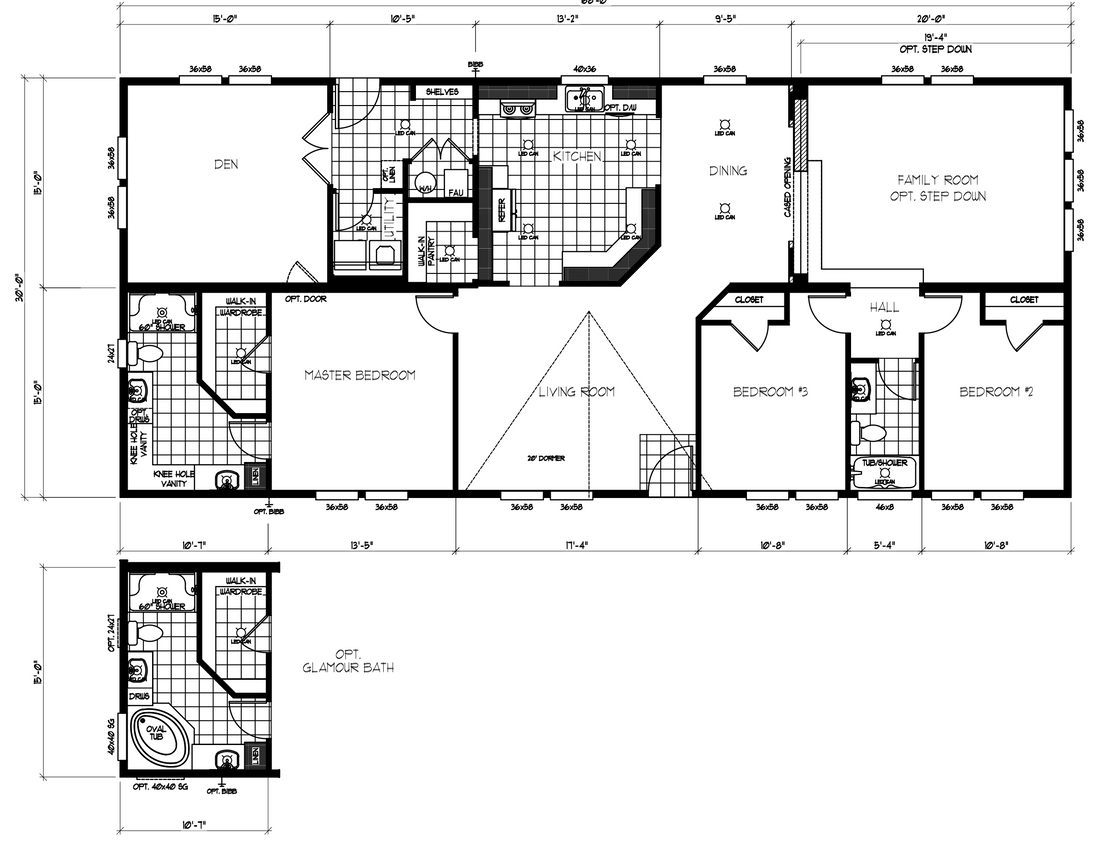 The K3068C Floor Plan