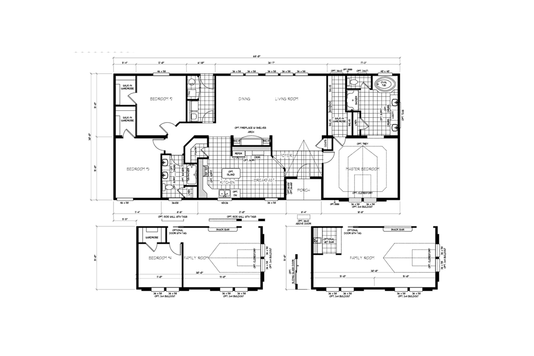 The K3068B Floor Plan