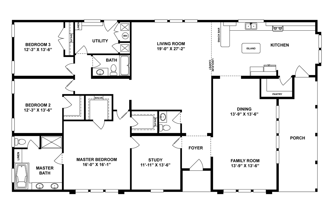The K4072A Floor Plan