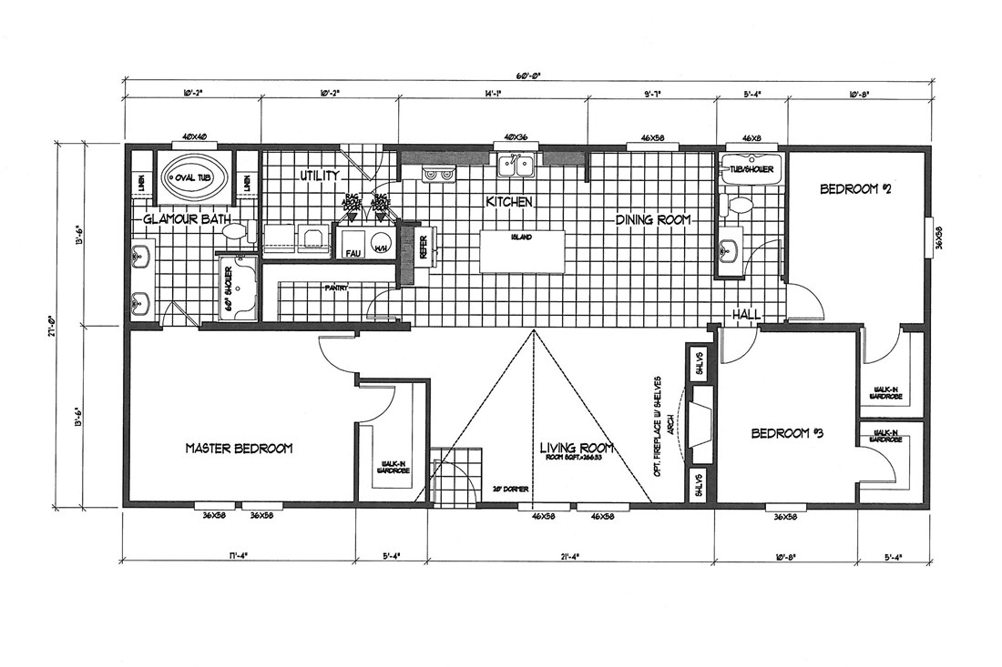 The KS2760A Floor Plan