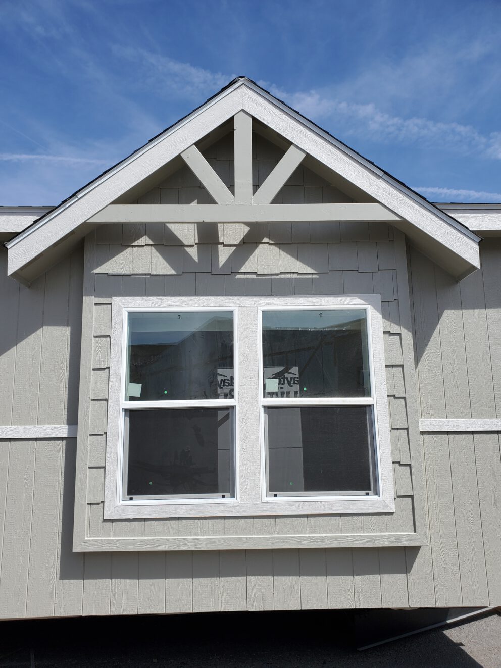 Cut Thru Dormer with Crows Feed Build Out and Shake Accent