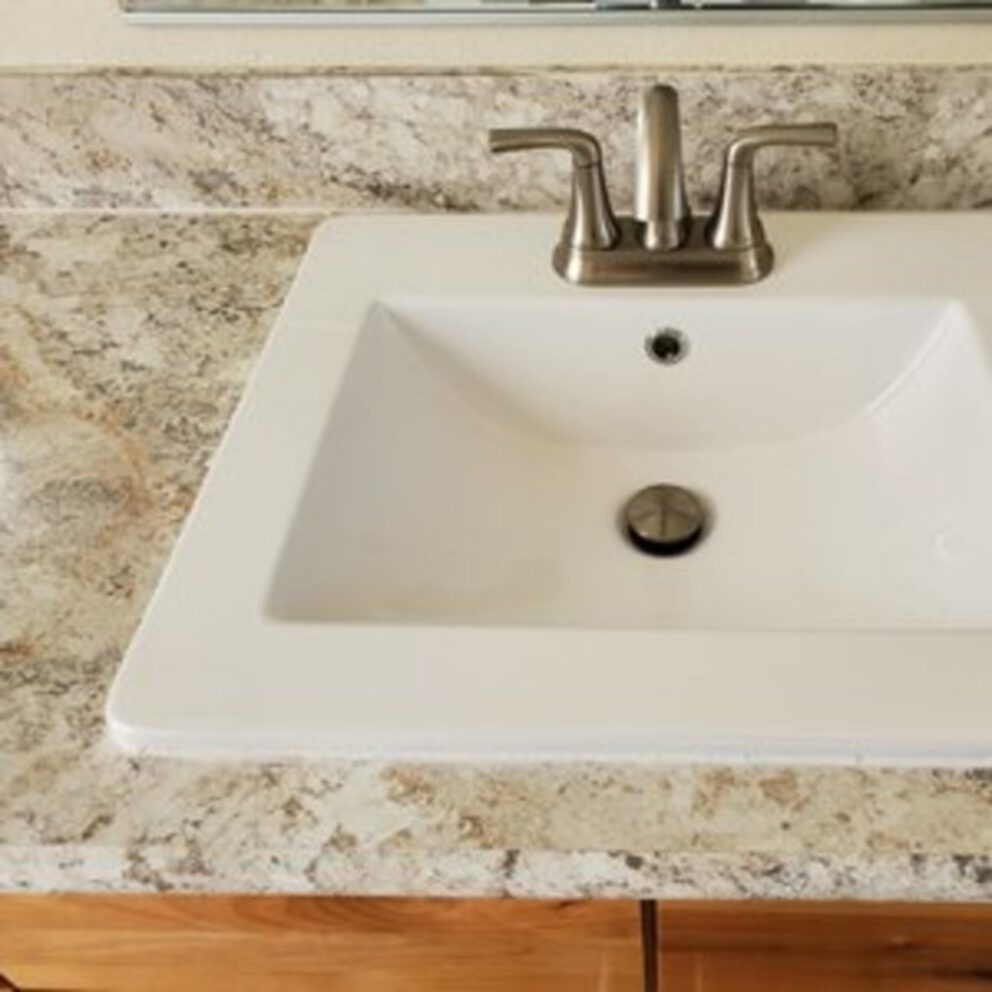 Square Porcelain Bathroom Sink