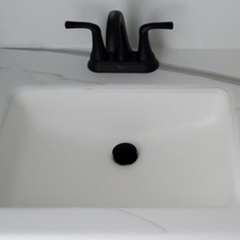 Undermount Bathroom Sink (Solid Surface Only)