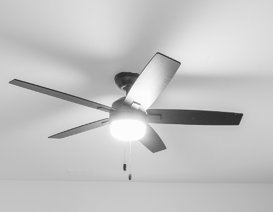 Matte Black Ceiling Fan